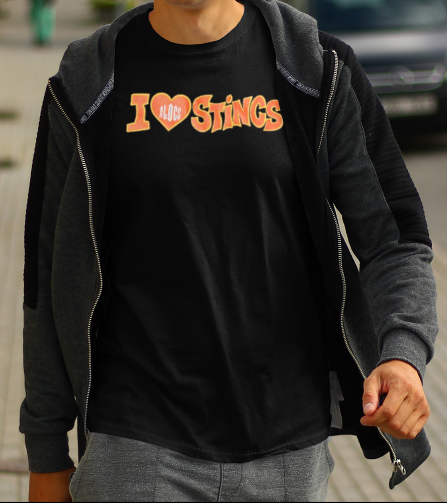 Awful Lot Of Cough Syrup I Heart Stincs Crop Tops T-Shirt