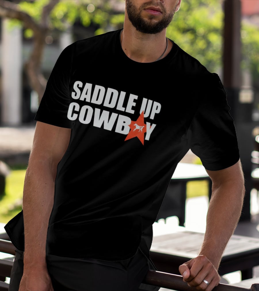 Saddle Up Cowboy Star Trucker Hat Cailin Russo Music Shop T-Shirt