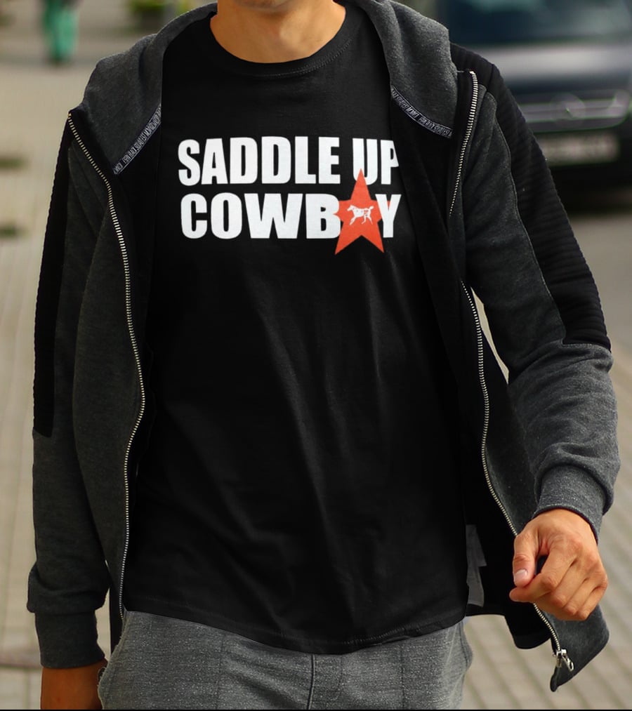 Saddle Up Cowboy Star Trucker Hat Cailin Russo Music Shop T-Shirt