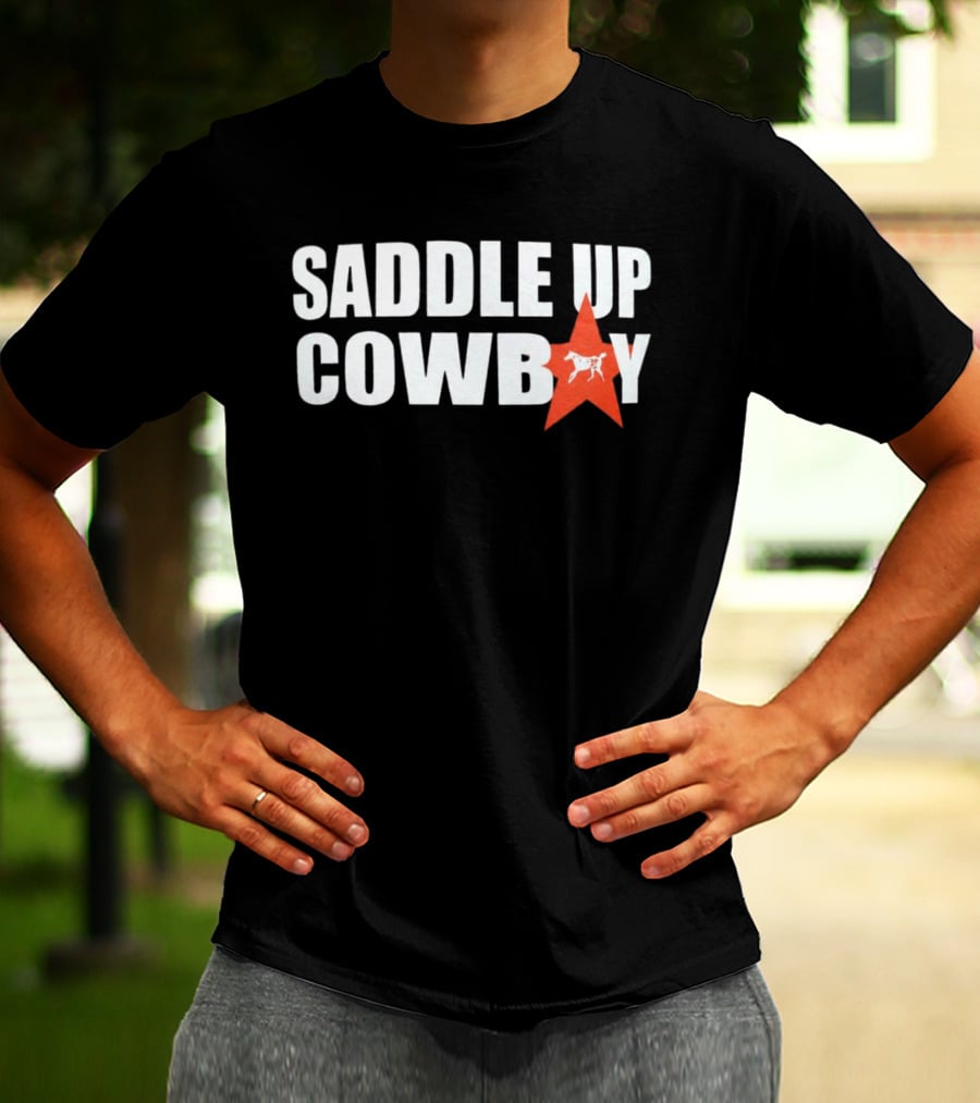Saddle Up Cowboy Star Trucker Hat Cailin Russo Music Shop T-Shirt