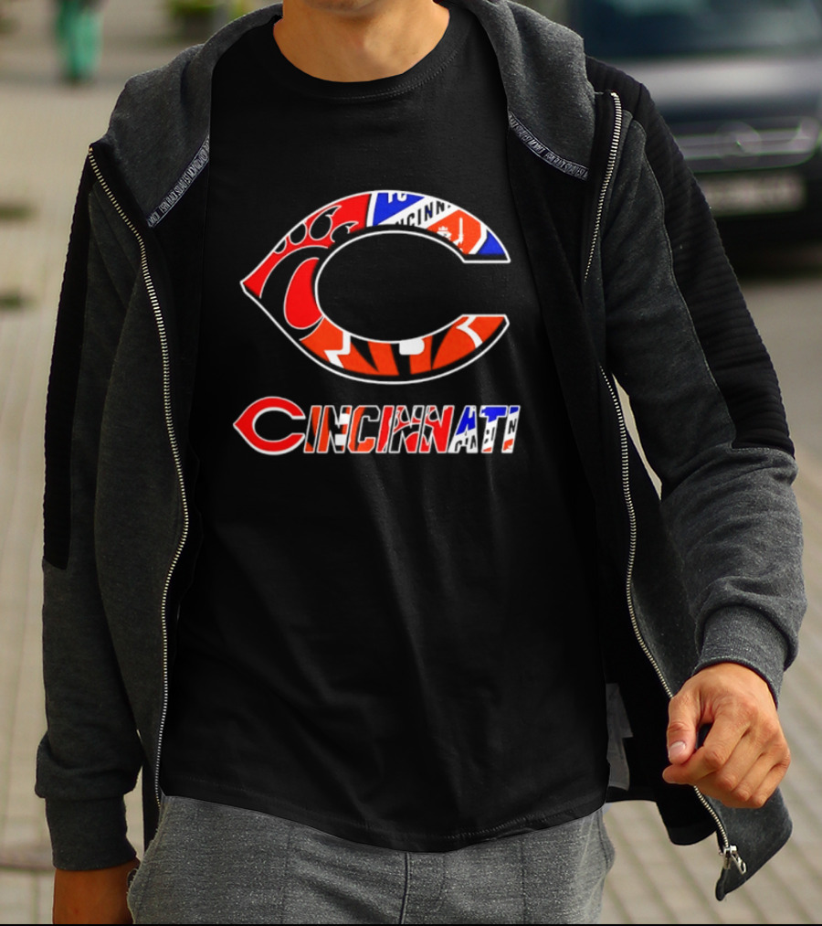 Cincinnati Bearcats FC Cincinnati Bengals Team Pride T-Shirt