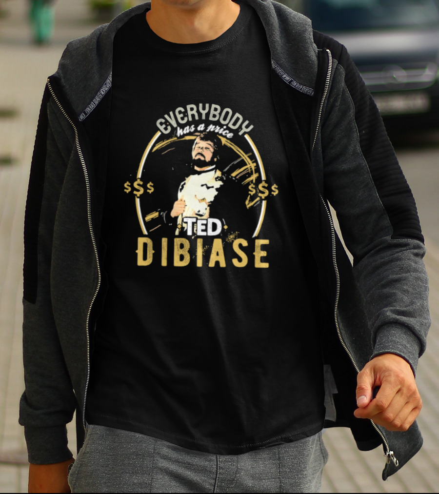 Ted Dibiase Wwe Everybody Has A Price Money Signs T-Shirt