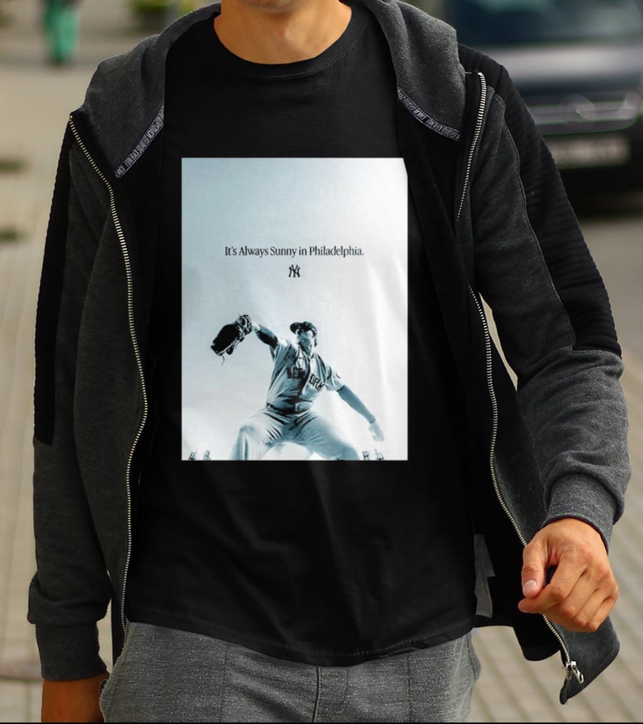 It's Always Sunny In Philadelphia New York Yankees Player Action T-Shirt
