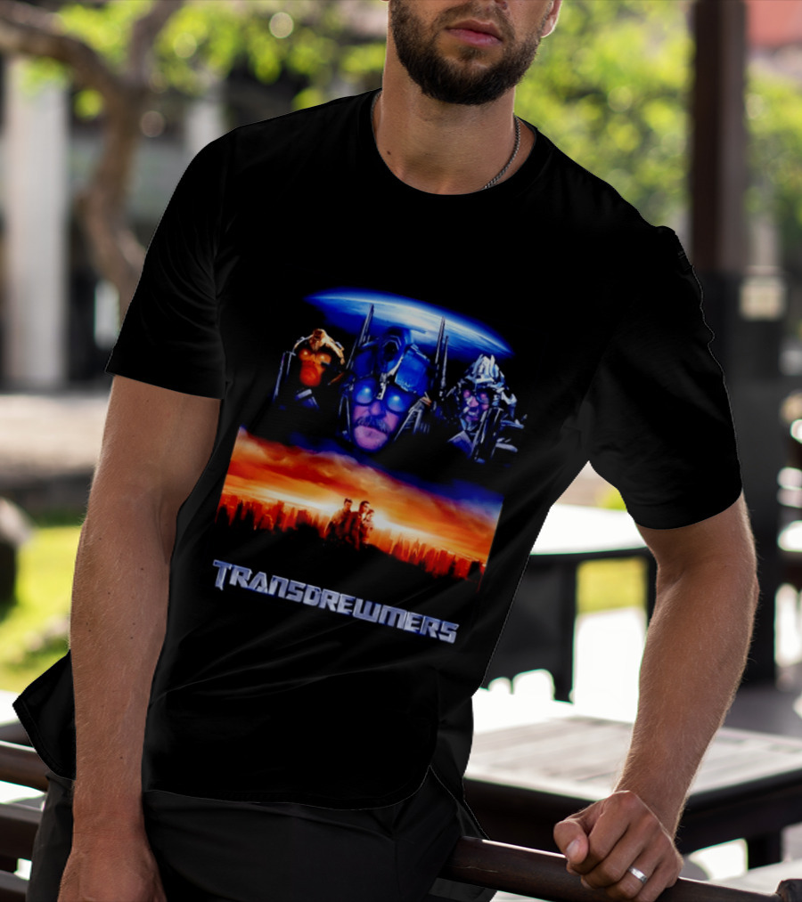 Transdrewmers Sci Fi Inspired Characters And Cityscape Compilation T-Shirt