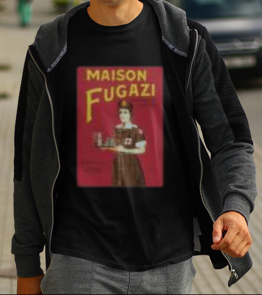 Maison Fugazi Store Rations Black T-Shirt