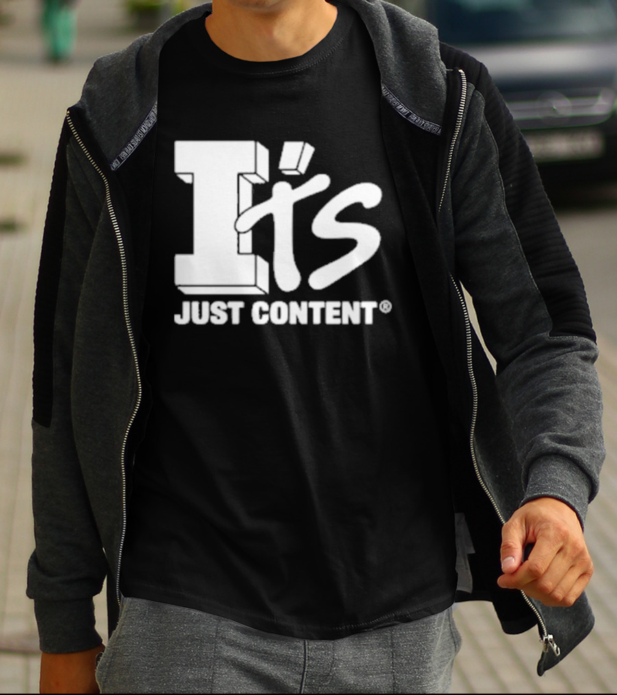 It's Just Content I Totaled Your Lambo T-Shirt