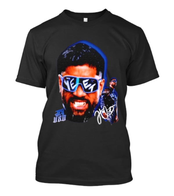 Jey Uso Yeet WWE Wrestling Bloodline Autograph Sunglasses T-Shirt