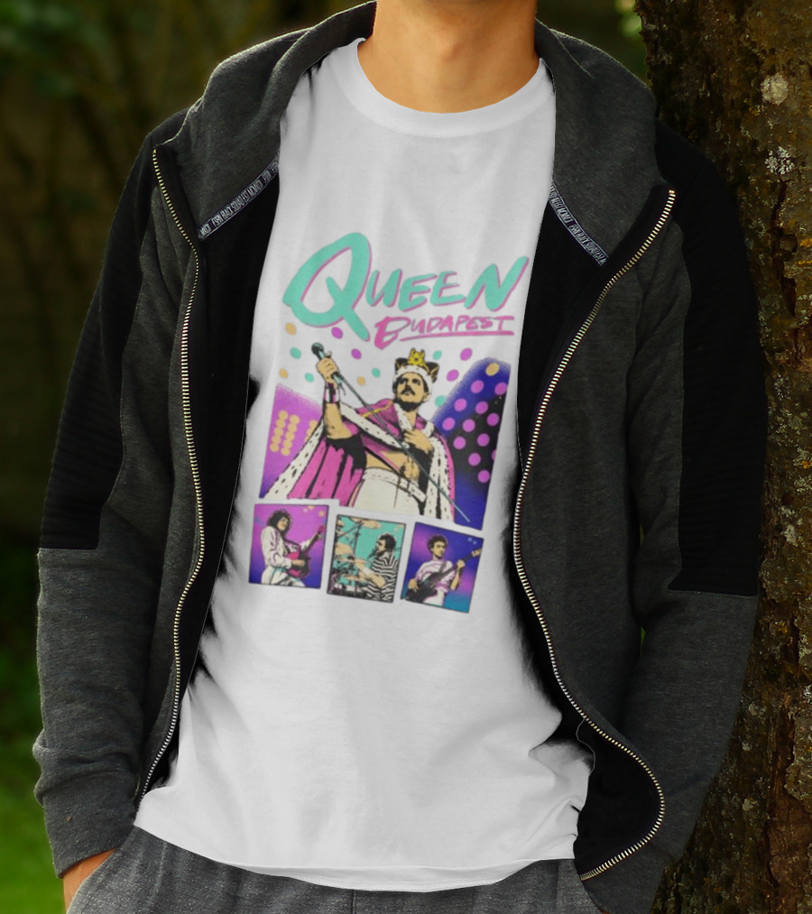Queen Budapest Anniversary Vest 40th Pop Concert T-Shirt
