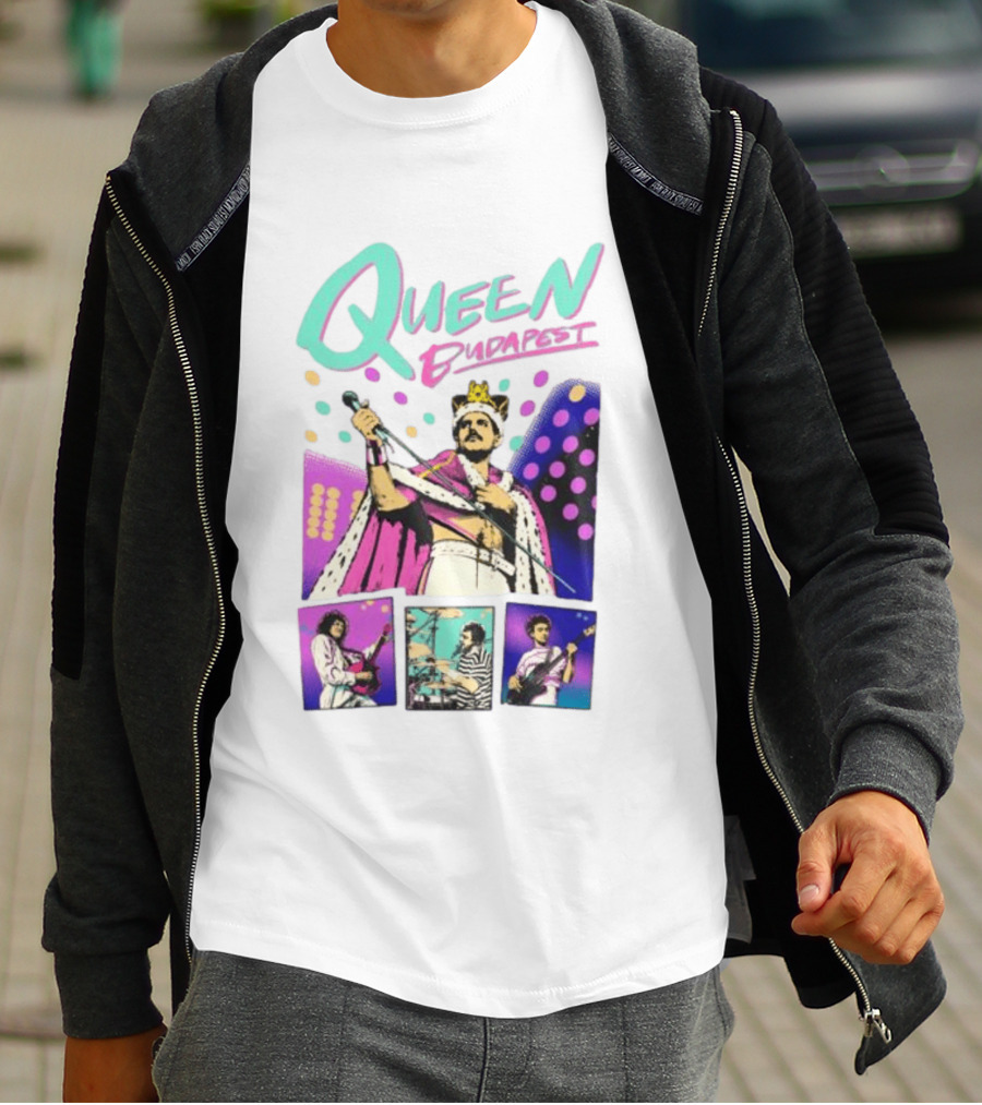 Queen Budapest Anniversary Vest 40th Pop Concert T-Shirt