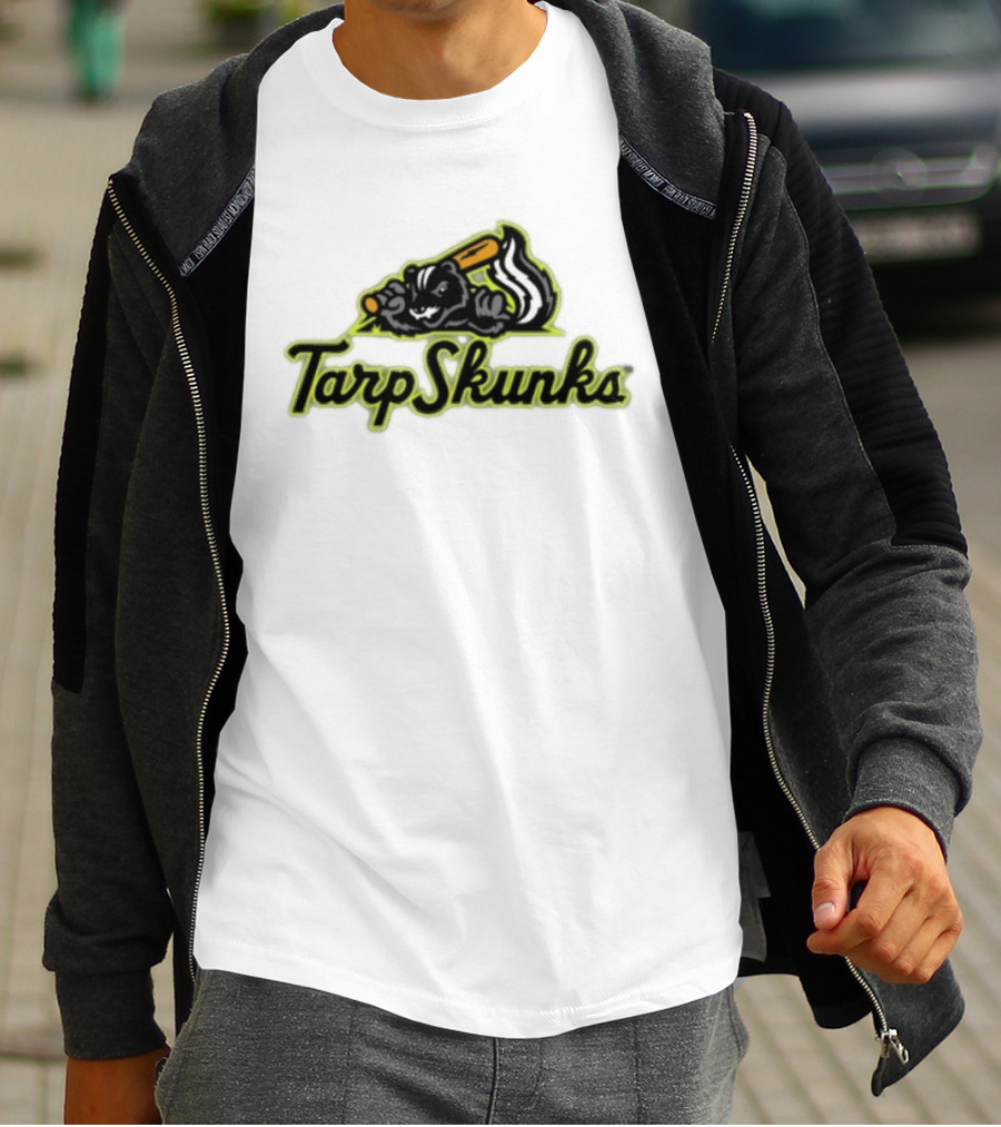 Tarp Skunks Minor League Baseball Team T-Shirt
