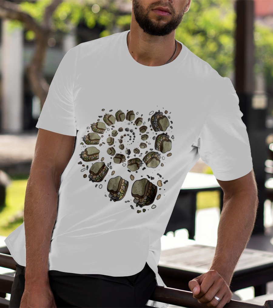 Turkey And The Wolf Fried Bologna Sandwiches Spiral T-Shirt