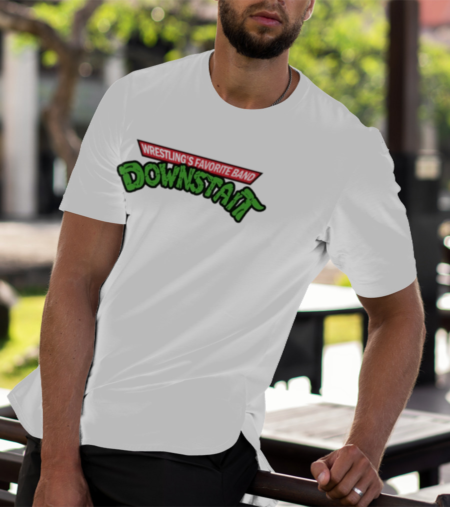 Wrestling's Favorite Band Downstait Wrestling Music T-Shirt
