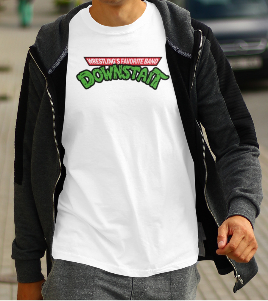 Wrestling's Favorite Band Downstait Wrestling Music T-Shirt