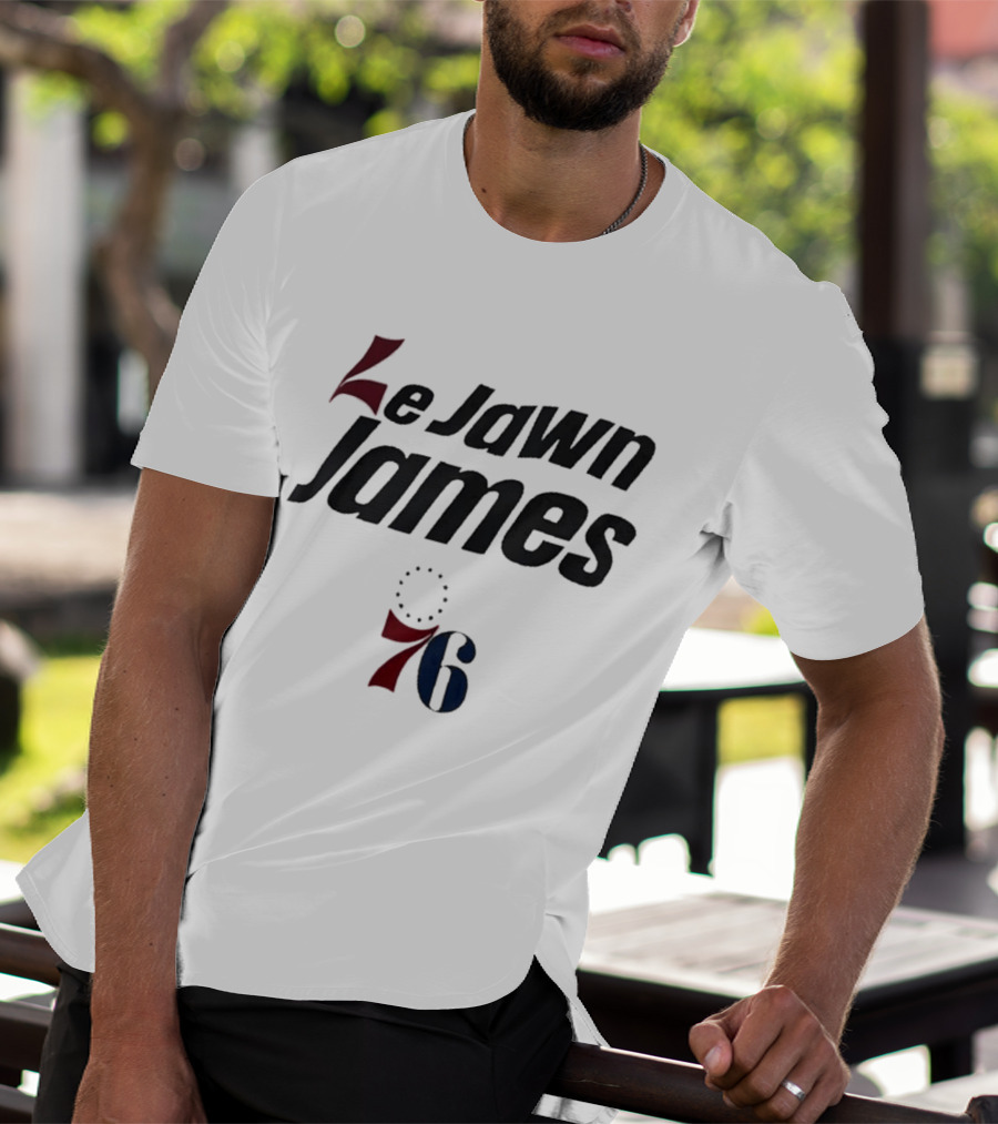 Le Jawn James Philadelphia 76ers 76 T-Shirt