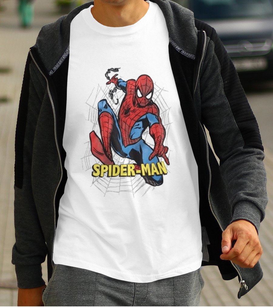 Michael B Jordan Spider Man Brand New Day Premiere Comic Hero Adventure T-Shirt