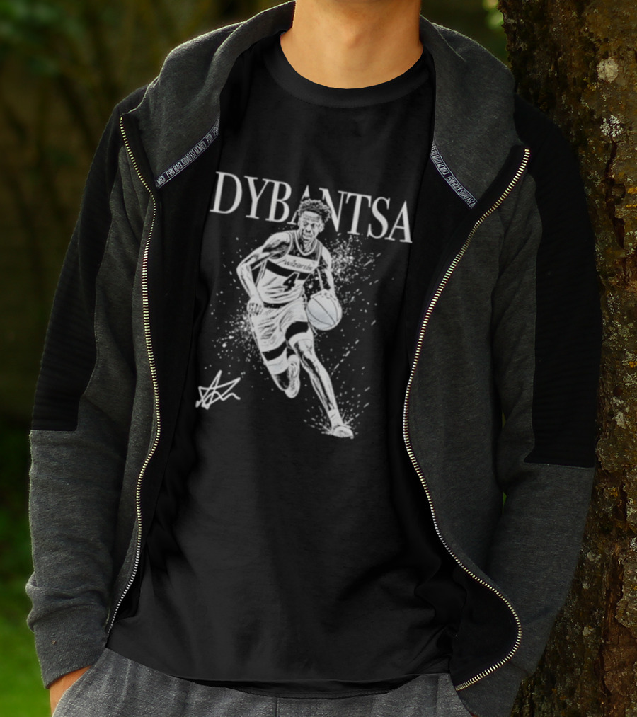 DYBANTSA Washington Wizards NBA Player AJ T-Shirt