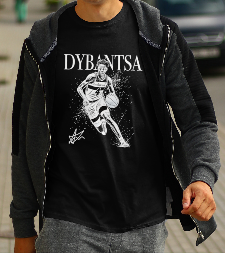 DYBANTSA Washington Wizards NBA Player AJ T-Shirt