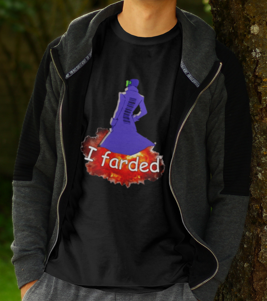 I Farded Meme Comedy Explosion Humor T-Shirt