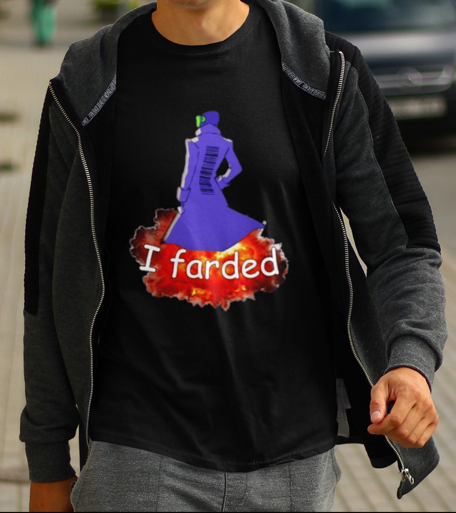 I Farded Meme Comedy Explosion Humor T-Shirt
