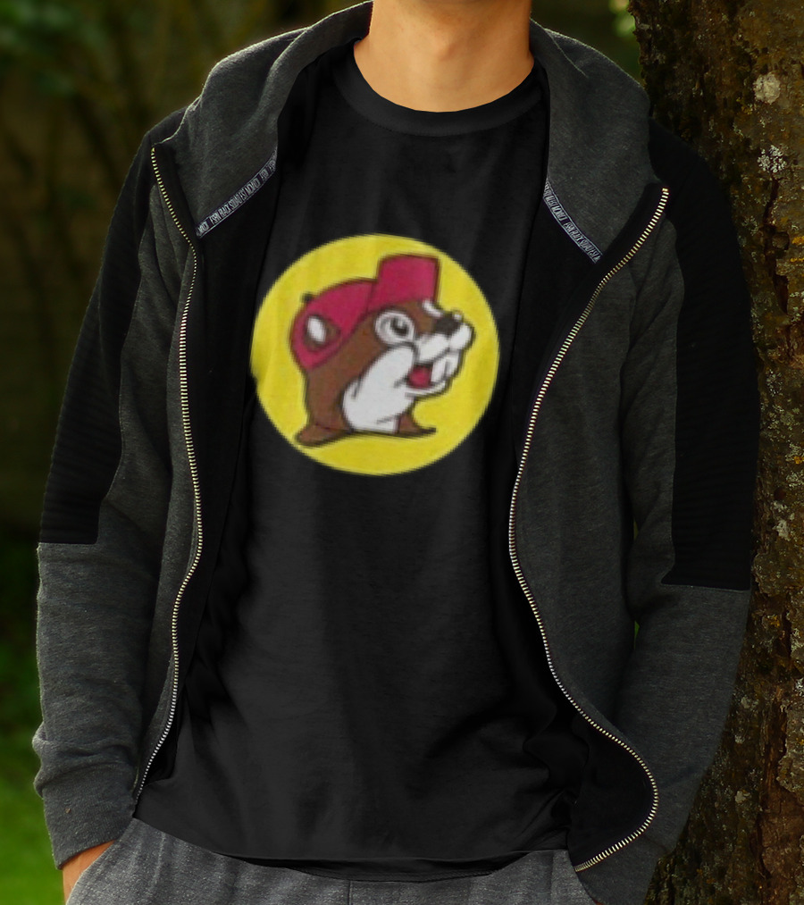 Buc Ee's Fresh Brisket On The Board Two Sided Beavers Texas BBQ T-Shirt