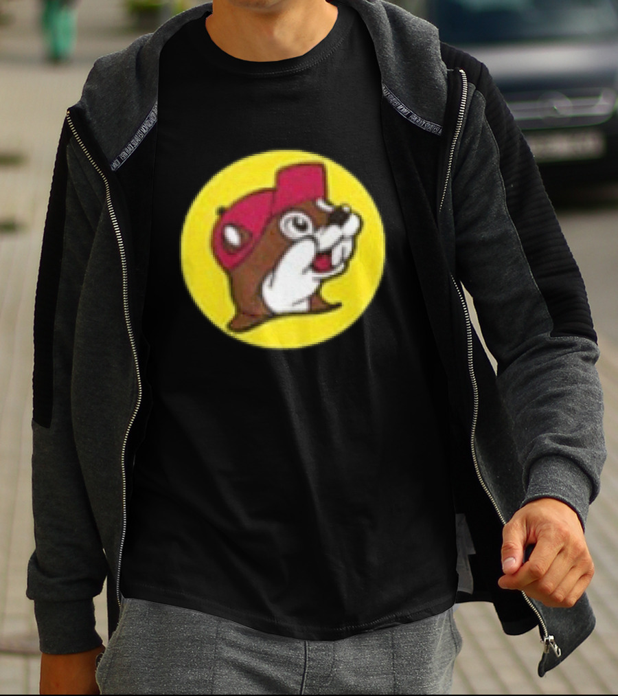 Buc Ee's Fresh Brisket On The Board Two Sided Beavers Texas BBQ T-Shirt