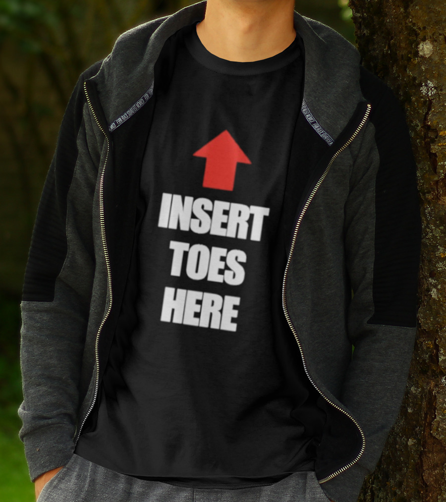 Insert Toes Here Red Arrow Top T-Shirt