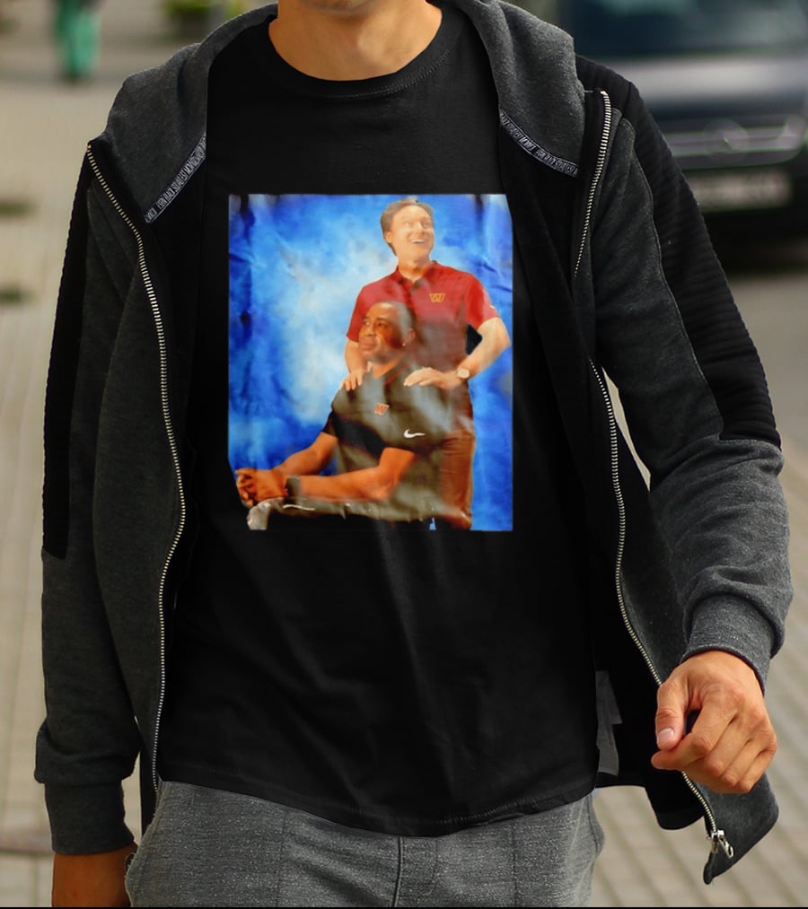 Washington Commanders Michael Jenkins Fred Smoot Nike Step Brothers Pose T-Shirt
