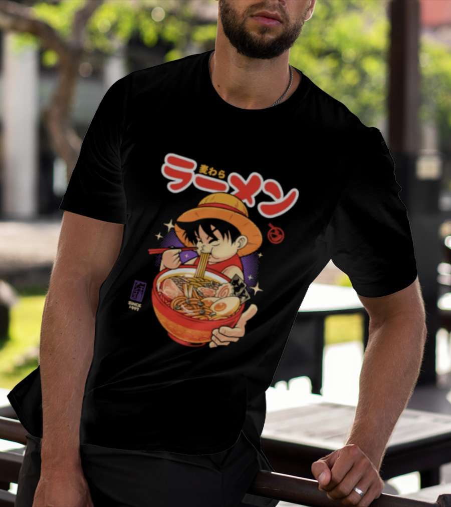 Luffy Ramen Iwara One Piece Since 1997 T-Shirt