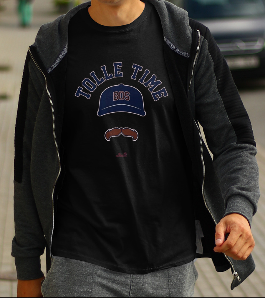 Tolle Time BOS Cap And Mustache T-Shirt