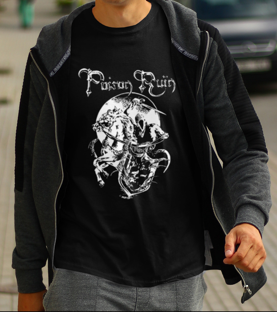 Poison Ruin Swamp Black Rider T-Shirt