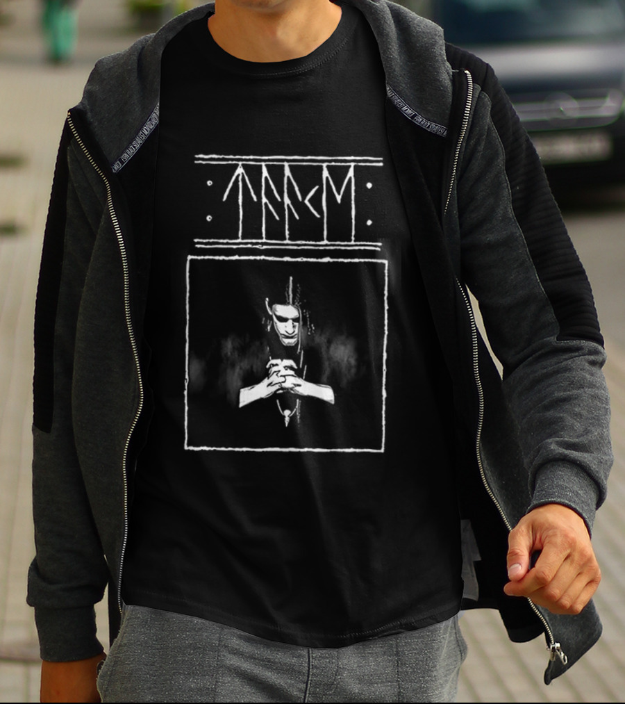 Taake Bjorgvin Anti Human True Norwegian Black Metal Two Sided T-Shirt