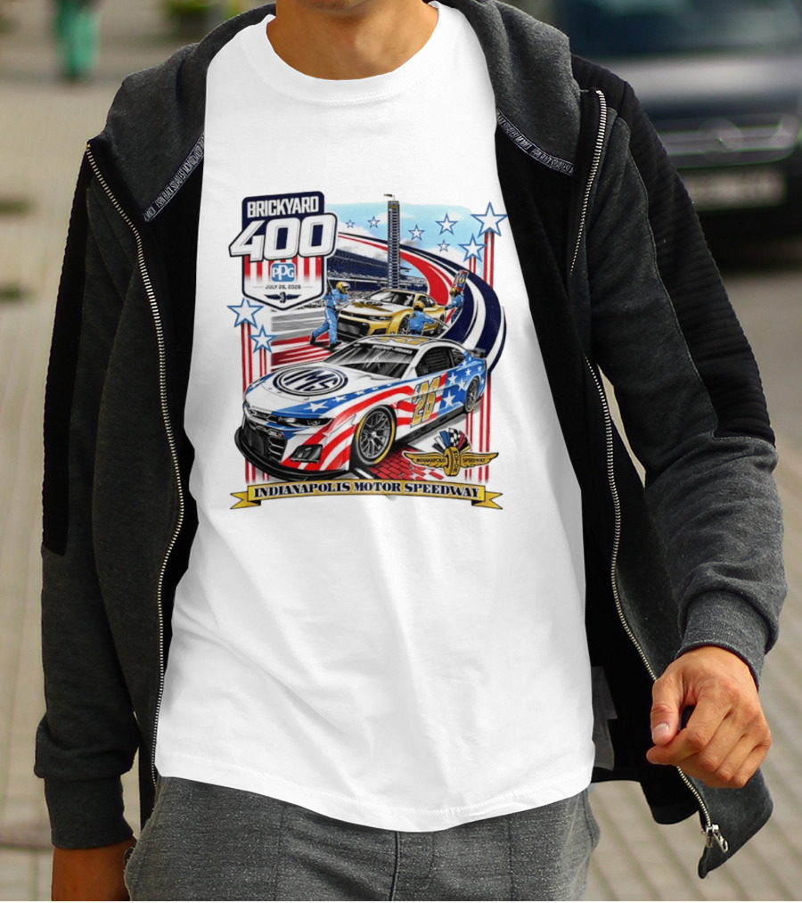 Brickyard 400 July 26 2026 PPG Indianapolis Motor Speedway Racing Event T-Shirt