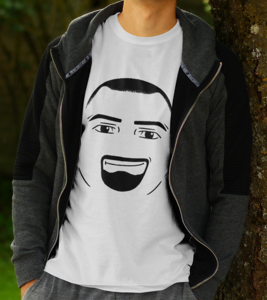 Aldoswag Roblaldo Smiling Face Drawing T-Shirt