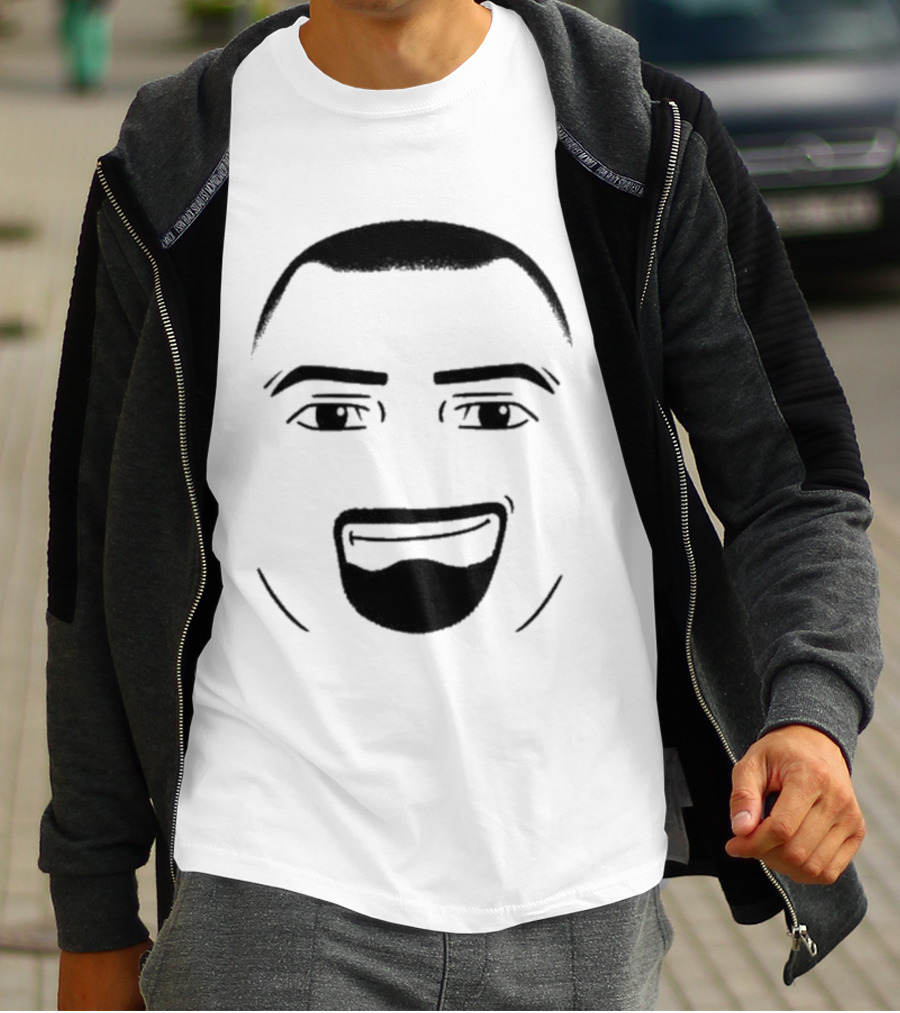 Aldoswag Roblaldo Smiling Face Drawing T-Shirt