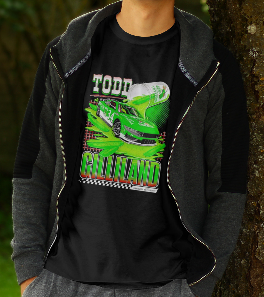 Todd Gilliland NASCAR 34 Pickle Juice Racing Car Victory 2026 T-Shirt