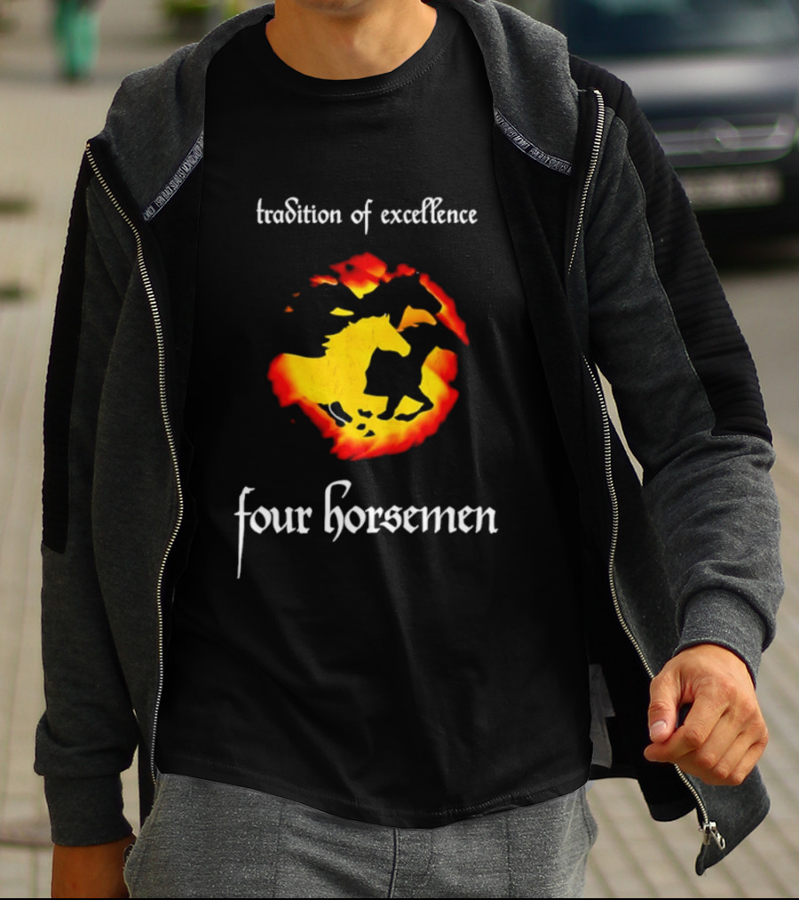 Tradition Of Excellence Four Horsemen Fiery Horse T-Shirt