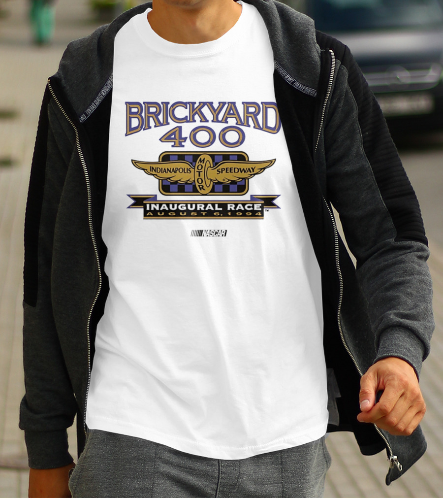 Brickyard 400 Indianapolis Motor Speedway Inaugural Race August 6 1994 NASCAR T-Shirt