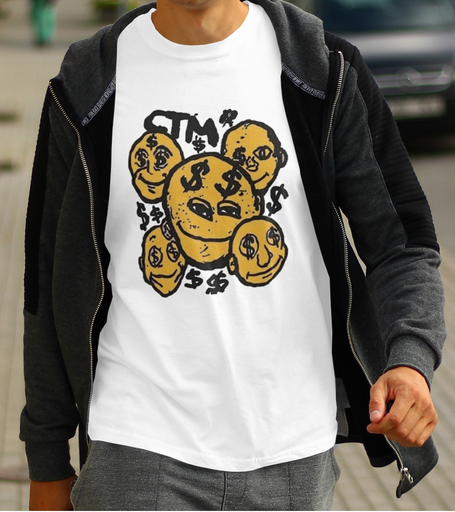 CTM Money Faces Dollar Sign Expressions T-Shirt