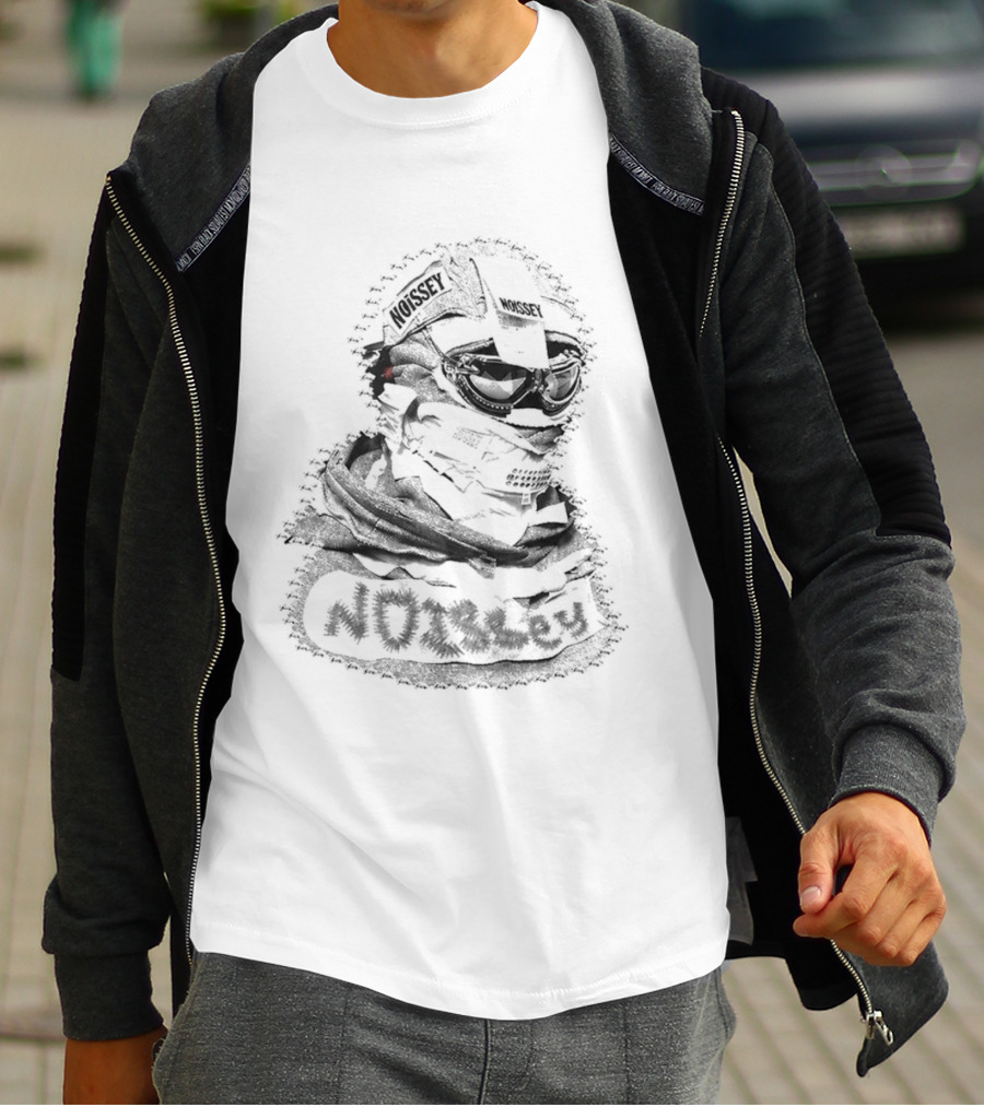Desire Doue Shattered Collage Noissey Masked Bounce Back T-Shirt