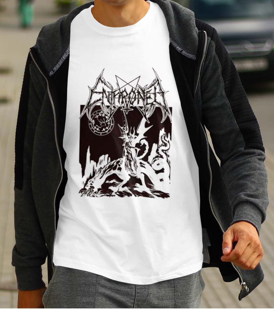 Enthroned Ashspawn Dried Blood Sand Low God's Scourge Of Defent Two Sided T-Shirt