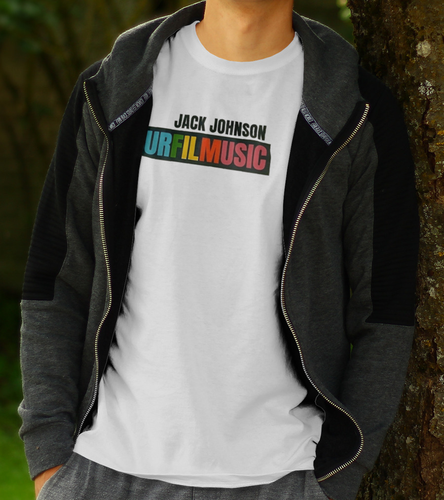 Jack Johnson Surfilmusic Tour 2026 Colorful T-Shirt