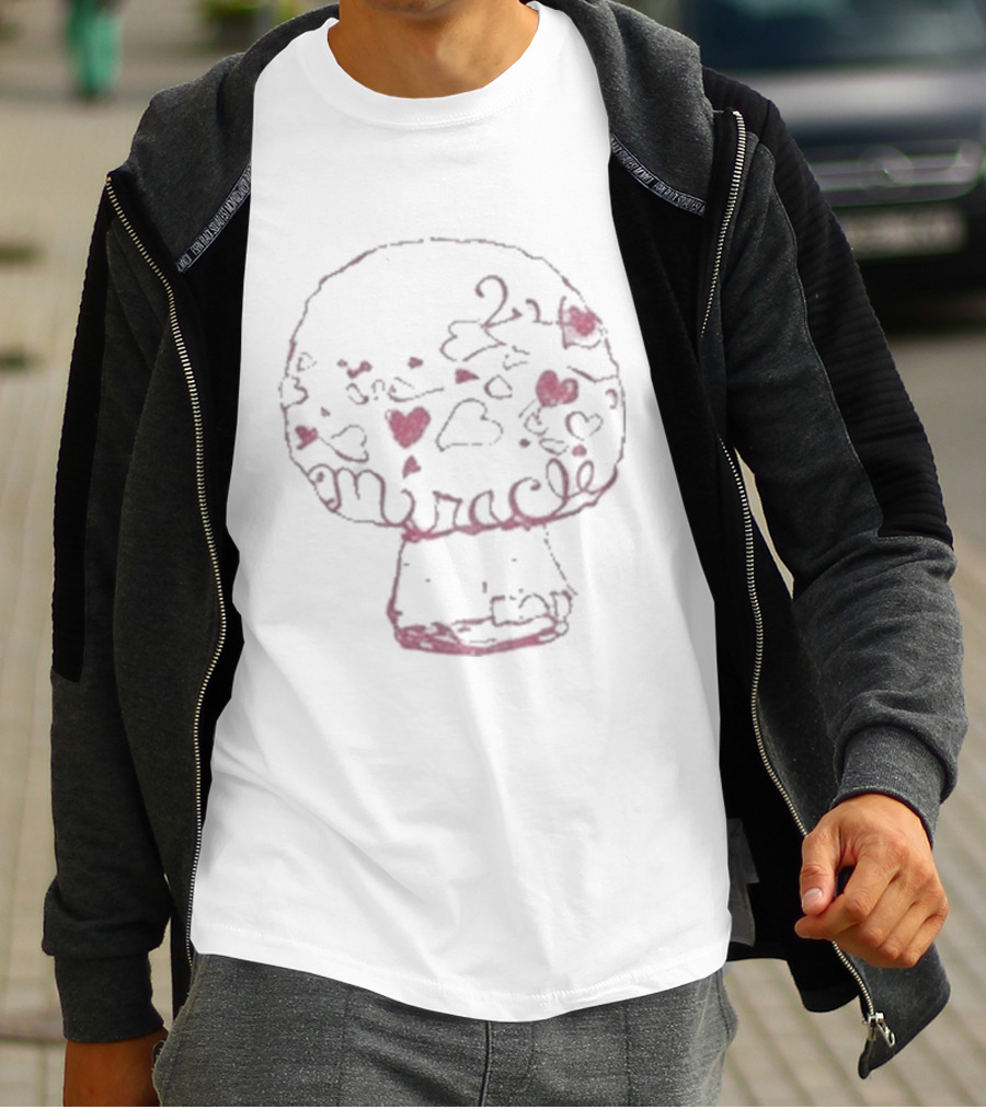 Joe Burrow Nahmias Miracle Mushroom Hearts T-Shirt