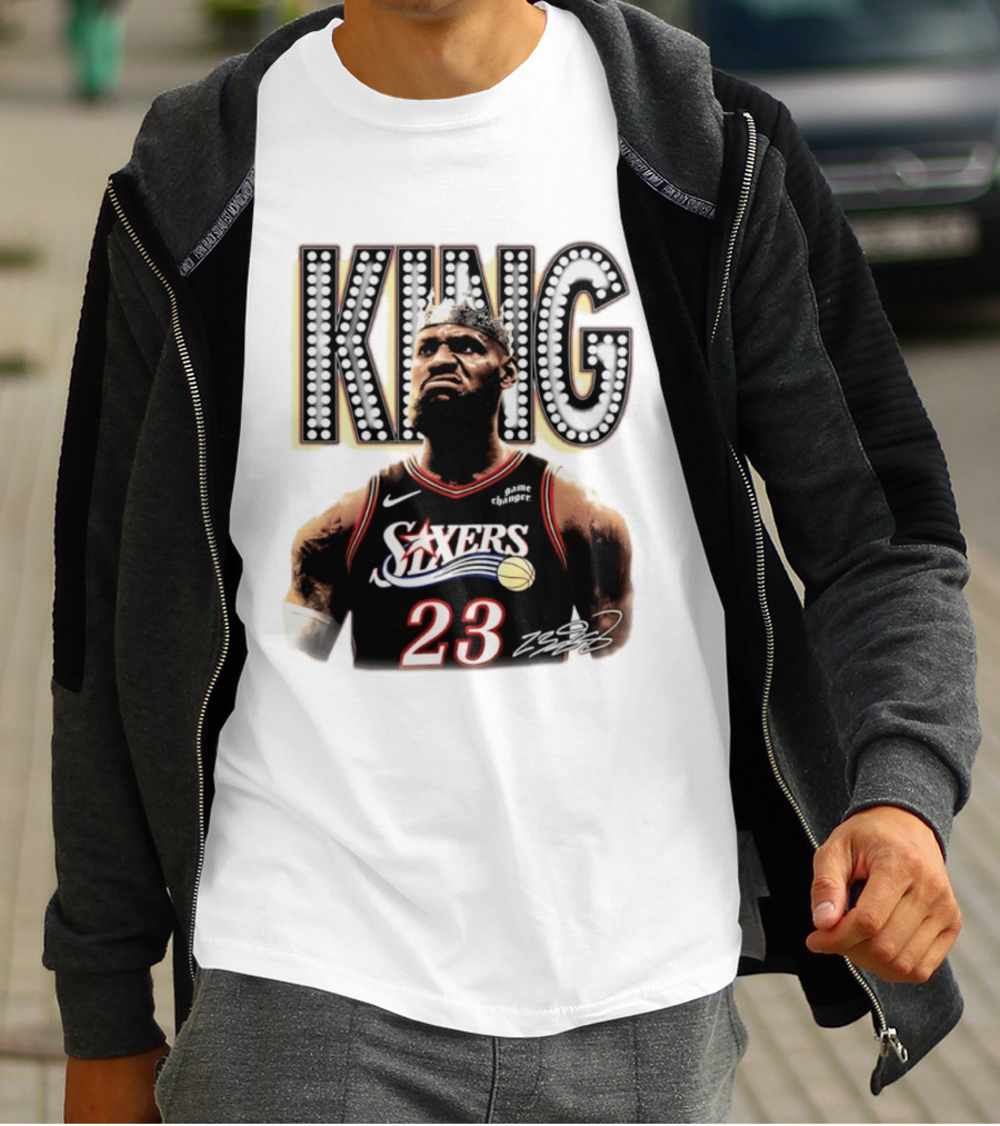 Philadelphia 76ers King James 23 Game Changer T-Shirt