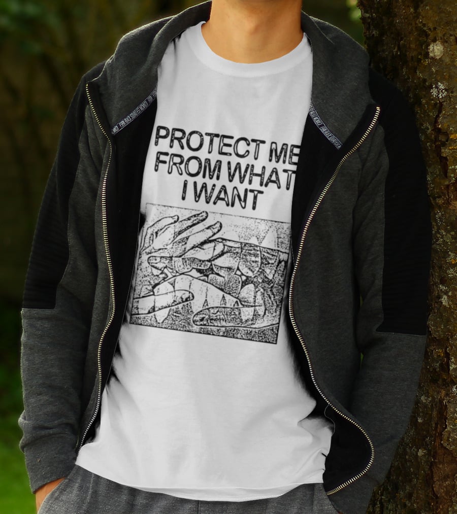 Protect Me From What I Want Jenny Holzer Text And Abstract T-Shirt