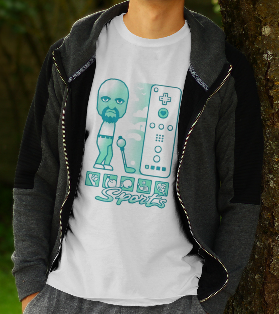 Wii Sports Matt Iconic Character Mii Brawler Bowling Champion T-Shirt