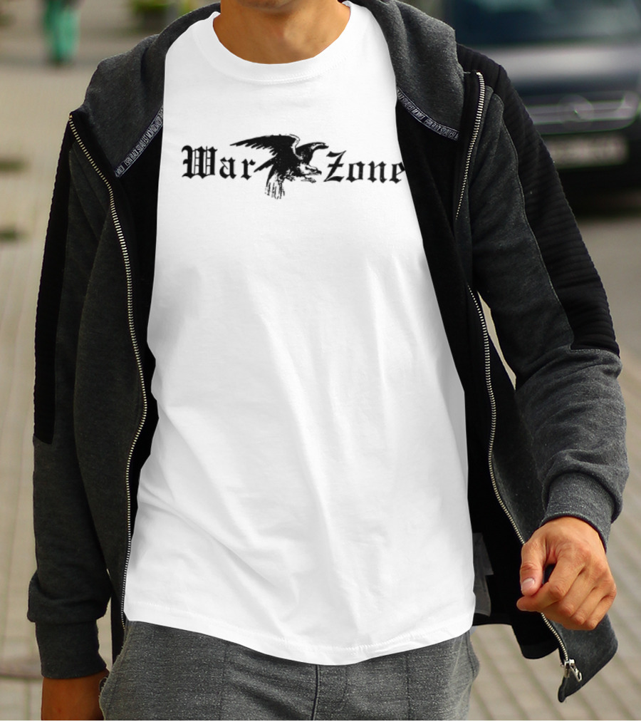War Zone Dedicated Hardcore Music Movement Never Forget 2 Sided T-Shirt