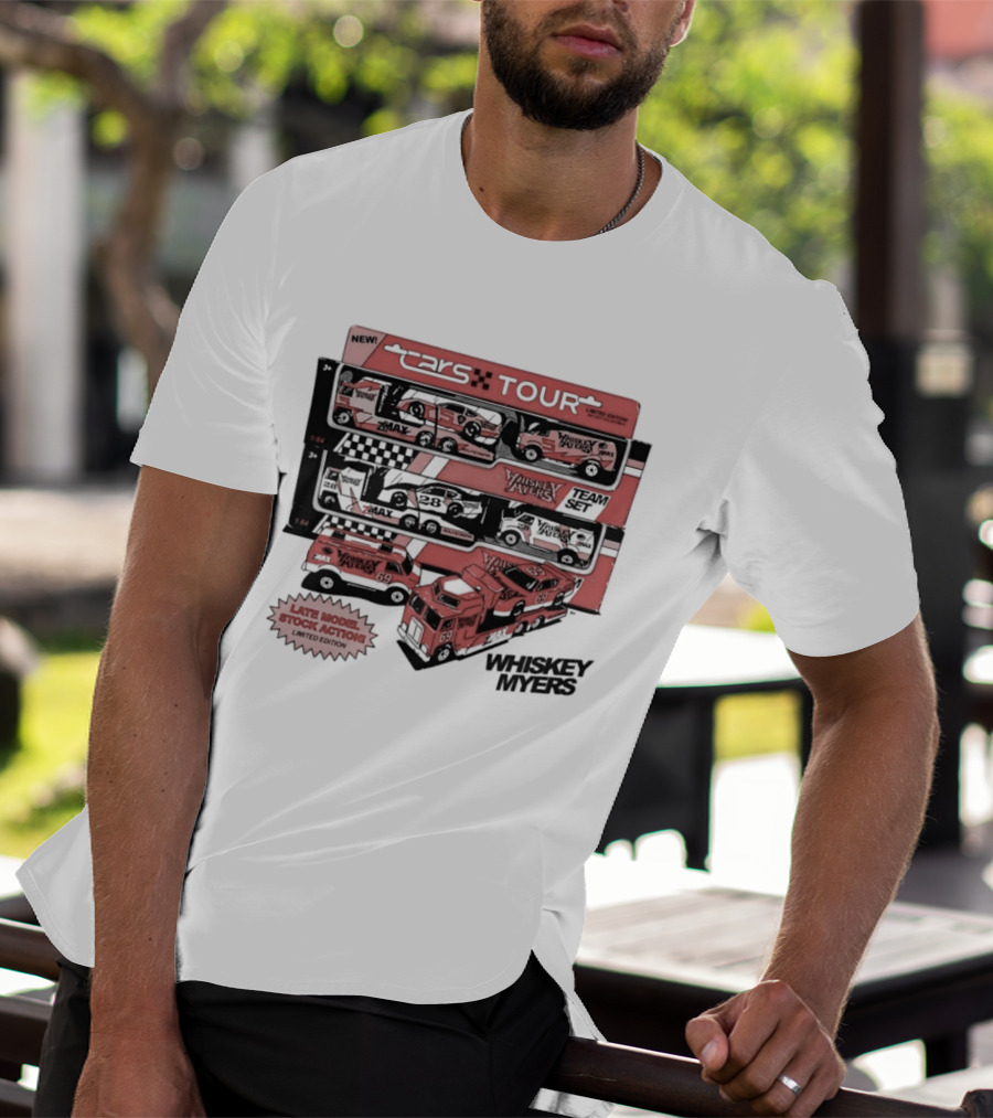 Whiskey Myers 2026 Cars Tour New Edition Racing Truck And Trailer T-Shirt
