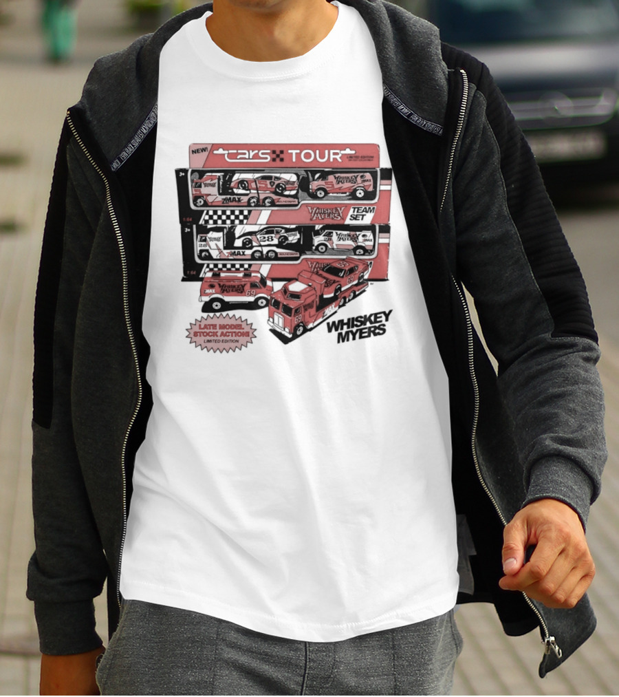 Whiskey Myers 2026 Cars Tour New Edition Racing Truck And Trailer T-Shirt