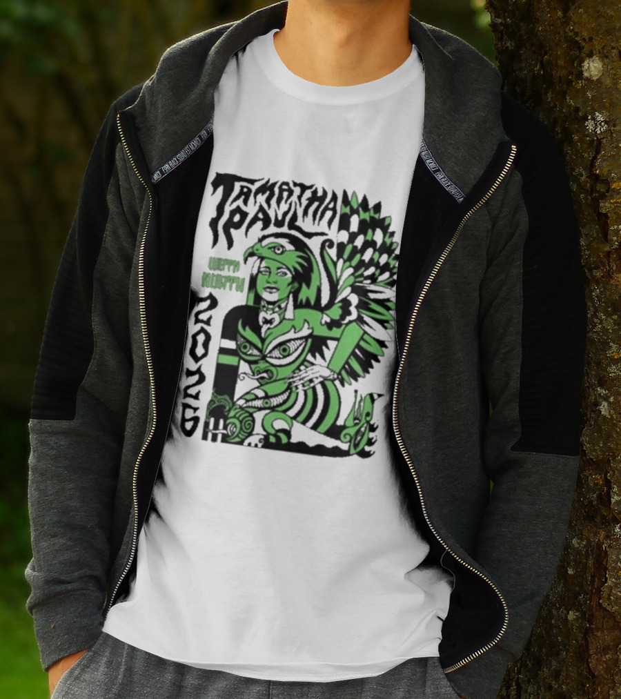 Xoe Hall X Tamatha Paul 2026 Te Atatu Whero Kakapo T-Shirt