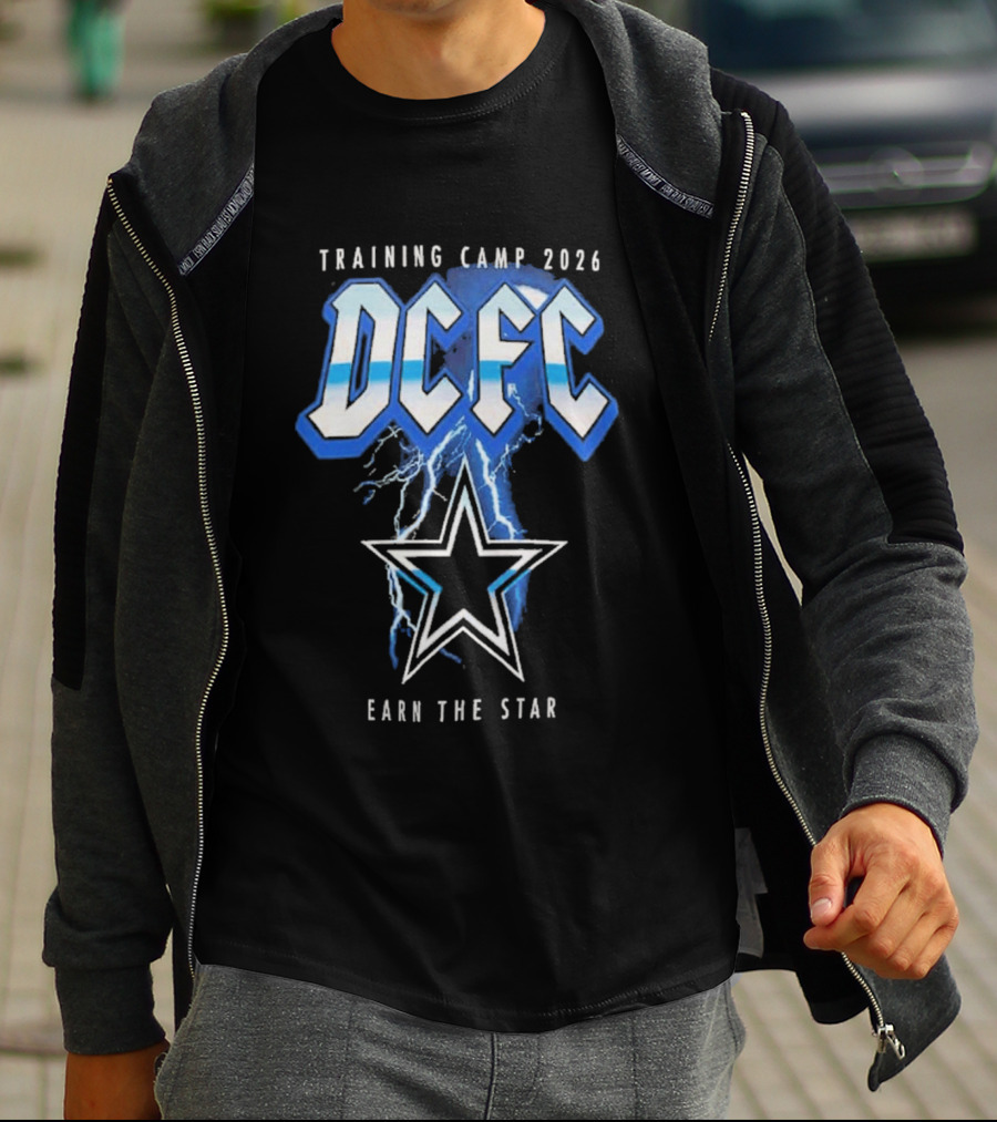 Dallas Cowboys DCFC Training Camp 2026 Earn The Star T-Shirt